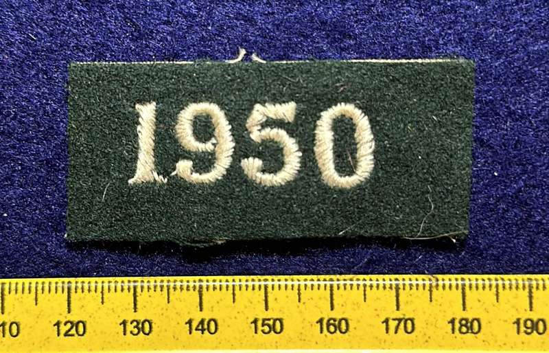 RHODESIA COLOURS - BADGES COTTON - 1950
