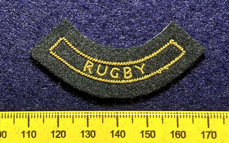 RHODESIA COLOURS - BADGES COTTON - RUGBY