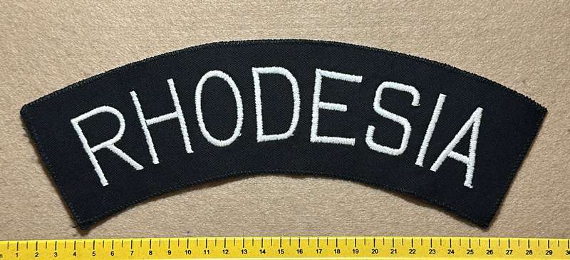 RHODESIA COLOURS - BADGES COTTON - RHODESIA