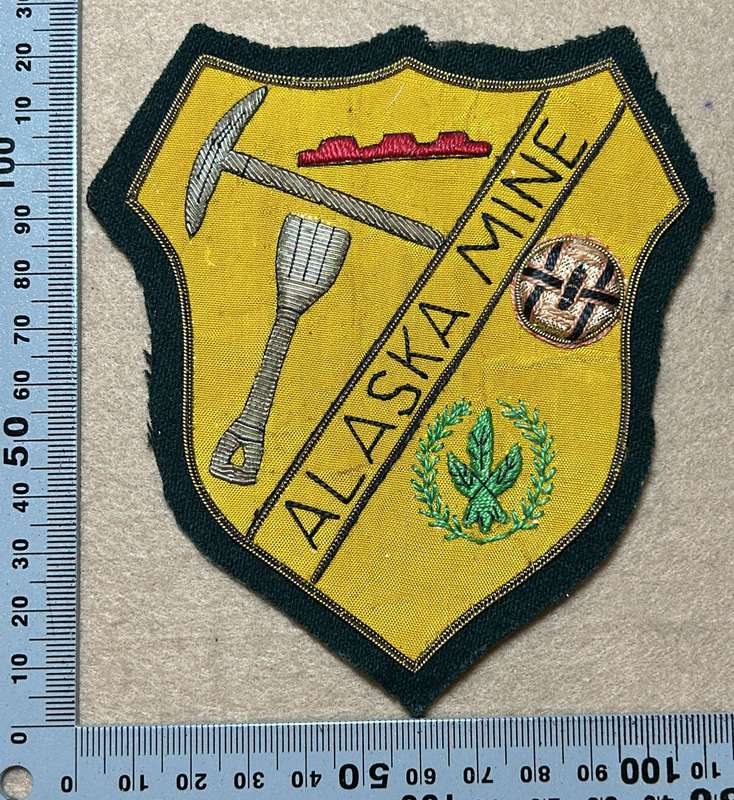 Rhodesian Sports Clubs - ALASKA MINE BADGE