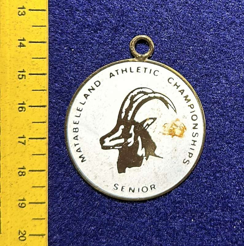 Rhodesia Badges General - MATABELELAND ATHLETIC CHAMPIONSHIPS - SENIOR