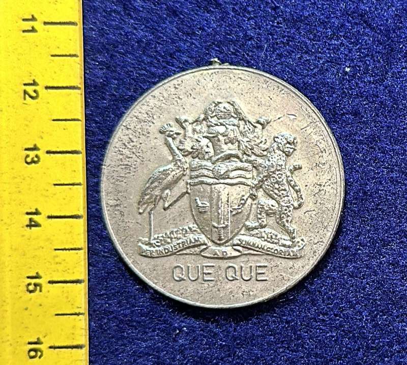 Rhodesia Badges General - QUE QUE