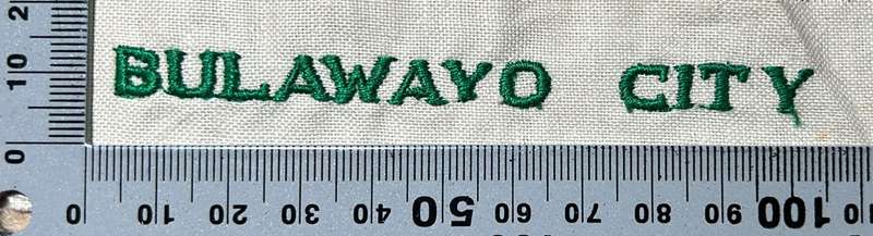 Rhodesian Sports Clubs - BULAWAYO CITY MATERIAL CLOTH