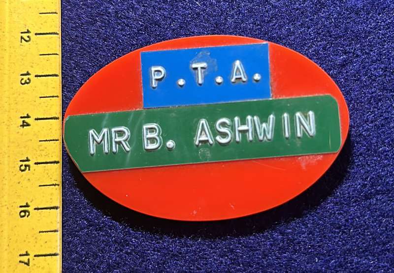 Rhodesia Badges General - PTA MR B ASHWIN