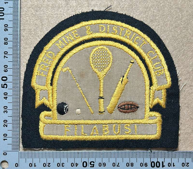 Rhodesian Sports Clubs - FRED MINE & DISTRICT CLUB