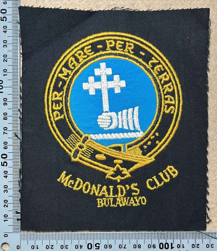 Rhodesian Sports Clubs - McDONALDS CLUB, BULAWAYO