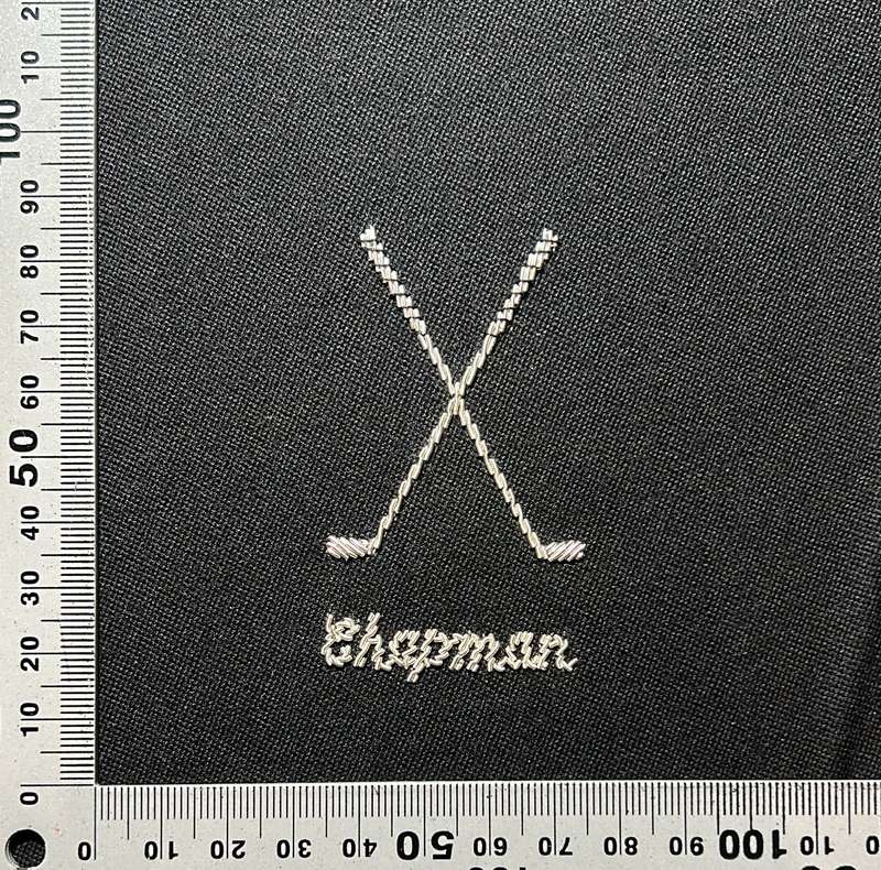 Rhodesian Sports Clubs - CHAPMAN GOLF BADGE WITH ARTWORK