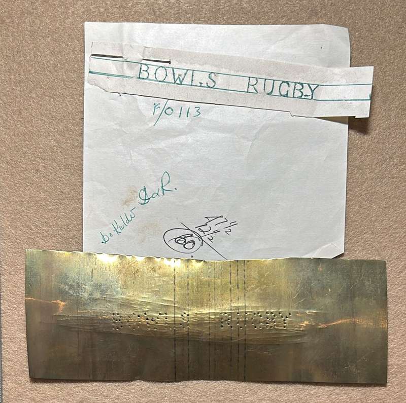 Rhodesian Sports Clubs - BOWLS RUGBY ARTWORK