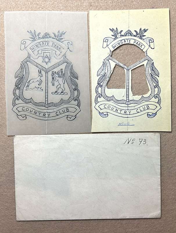 Rhodesian Sports Clubs - WINGATE PARK COUNTRY CLUB ARTWORK