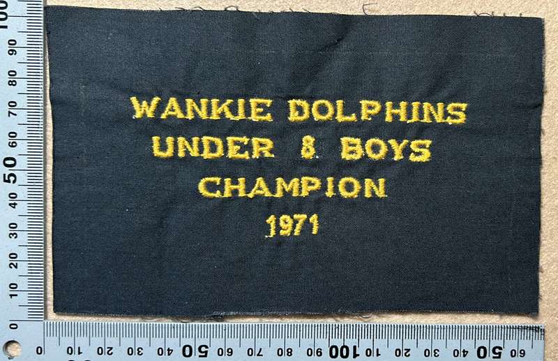 Rhodesian Sports Clubs - WANKIE DOLPHINS UNDER 8 BOYS CHAMPION 1971