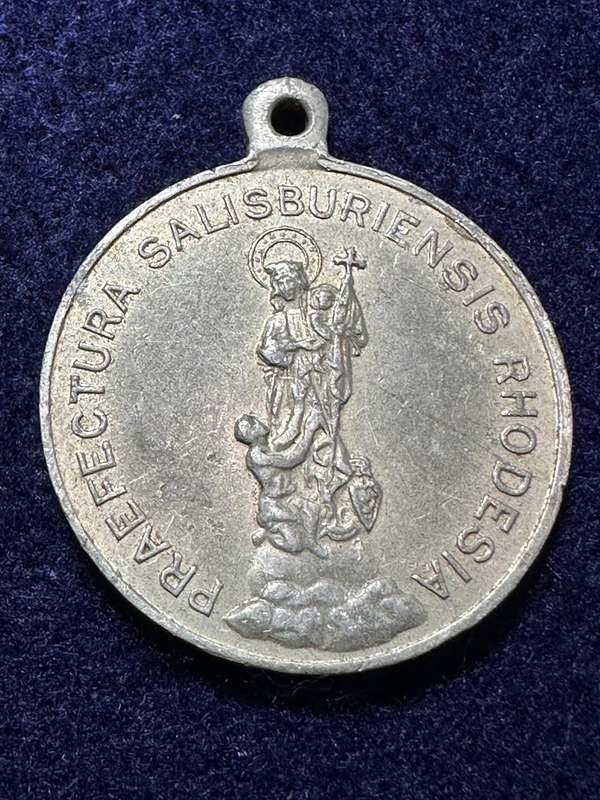 PRAEFECTURA SALISBURIENSIS RHODESIA MEDALION