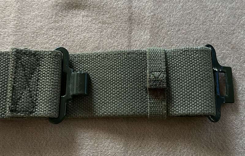 SA ARMY / SAP STABLE BELT WITH HOLSTER - AS USED
