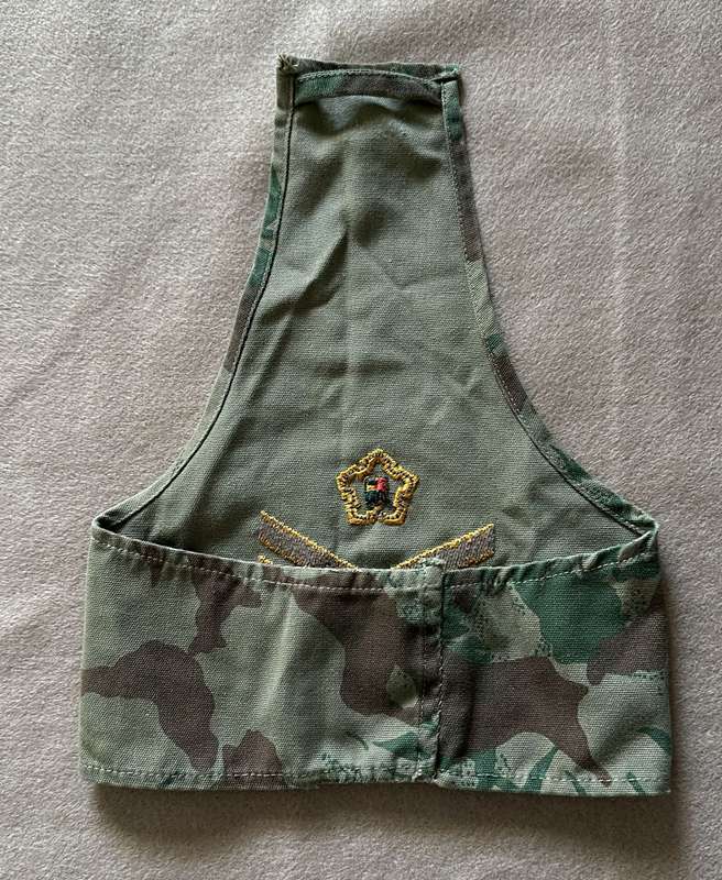 SAP SERGEANT RANK, EMBROIDERED YELLOW