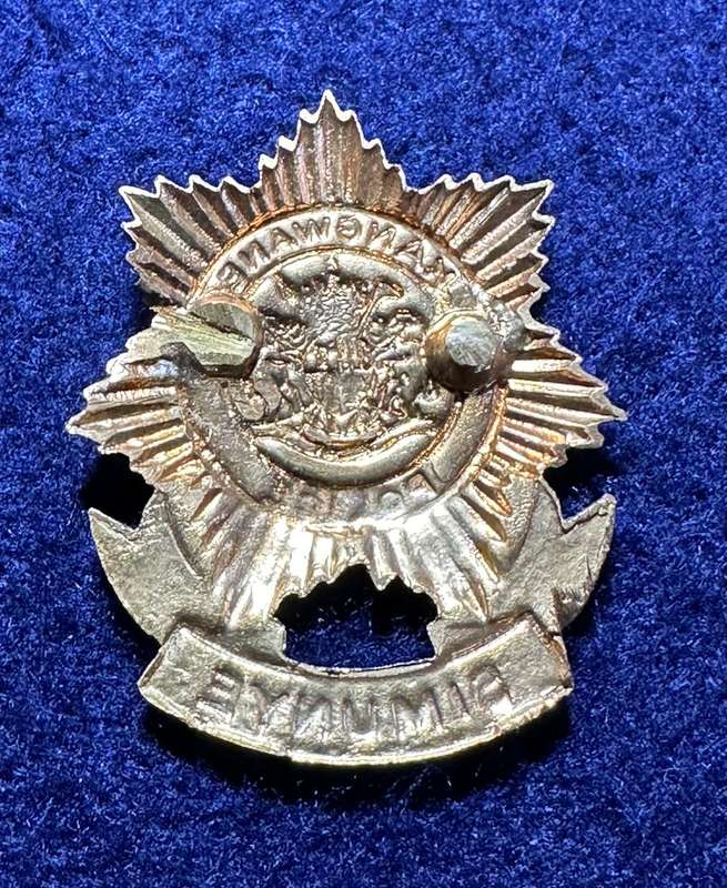 KANGWANE POLICE CAP BADGE - SIMUNVE (no pins)