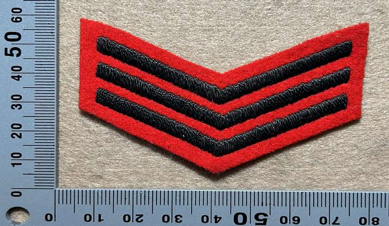 RHODESIA REGIMENT - SGT RANK