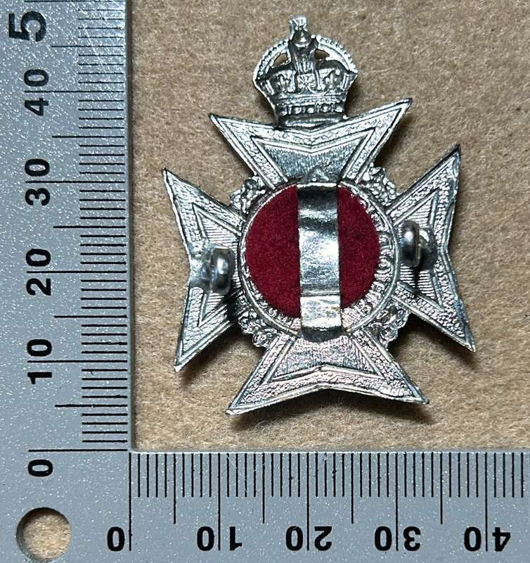 RHODESIA REGIMENT - OFFICERS FORAGE CAP KC 1927-1947