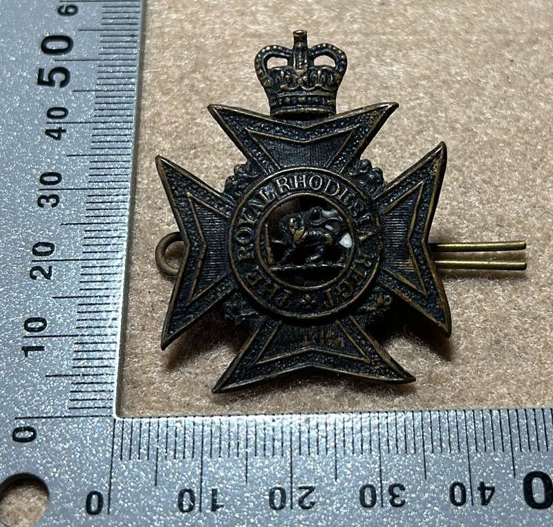 RHODESIA REGIMENT - QC RRR