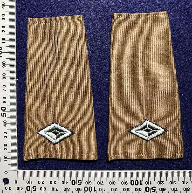 SWATF - 2ND LT OFFICER SLIP ON RANK PAIR