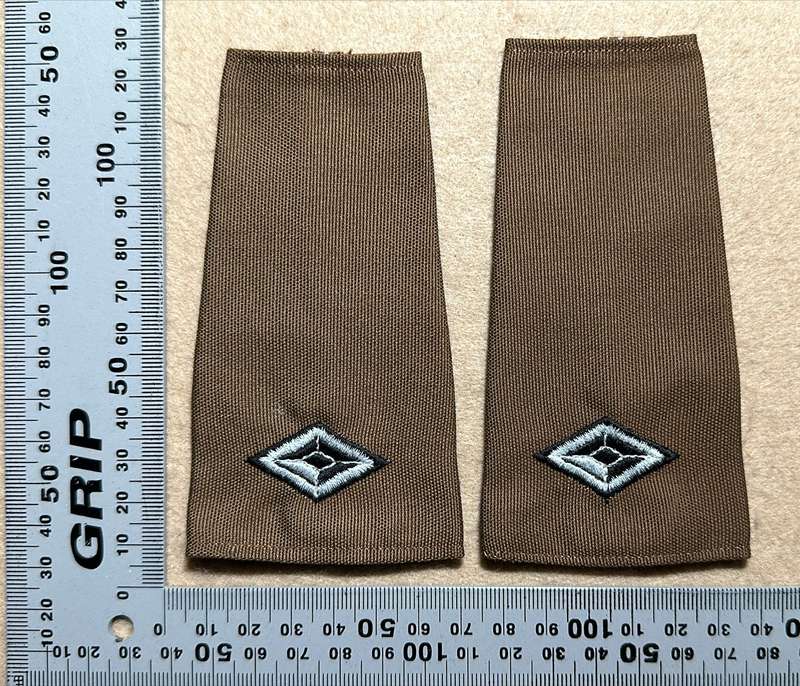 SWATF - 2ND LT OFFICER SLIP ON RANK PAIR