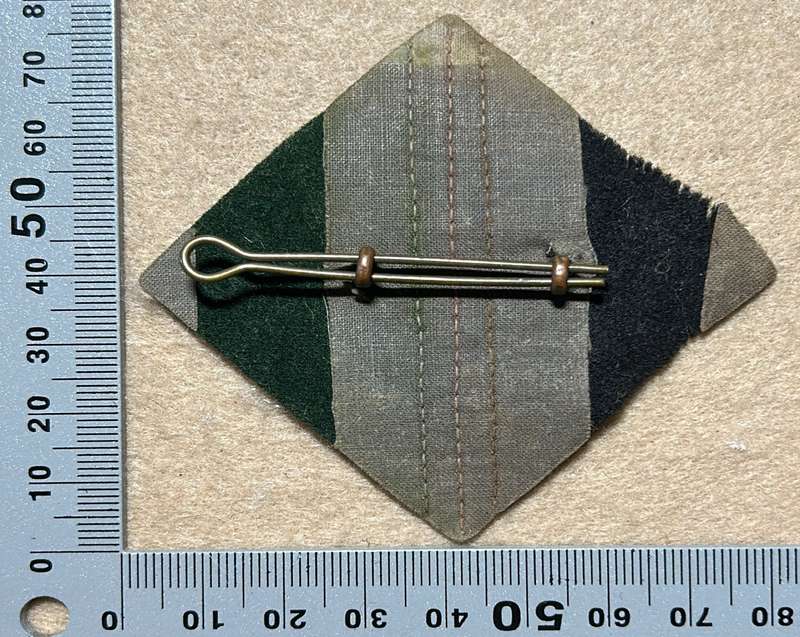 RHODESIA REGIMENT - 1 RR KC WITH FLASH BACKING