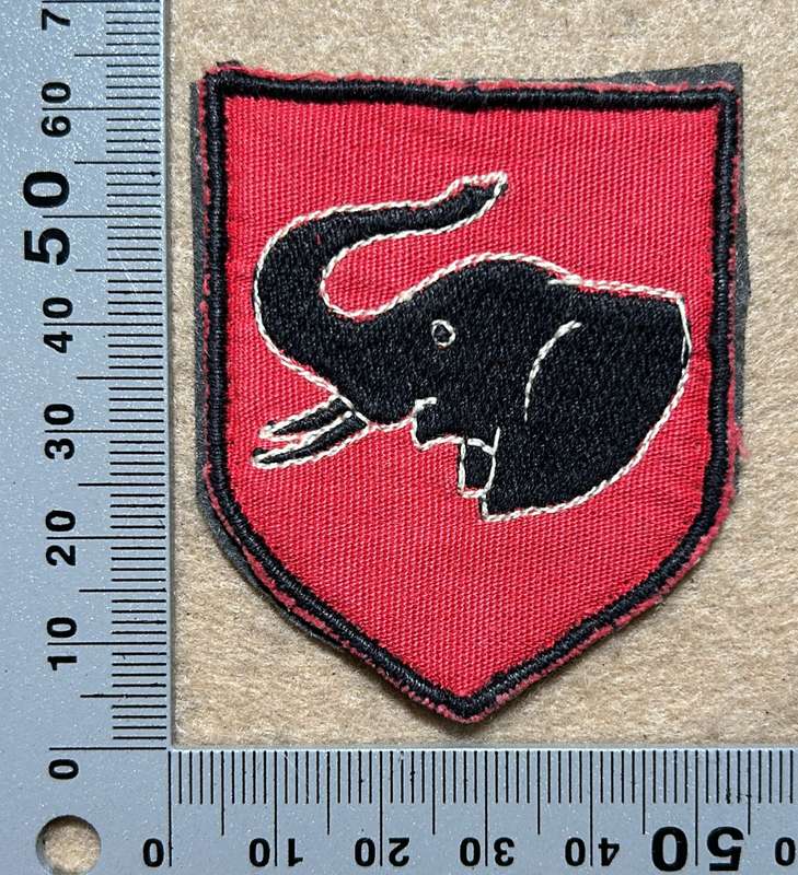 RHODESIA ARMY - 1 BRIGADE FLASH COTTON