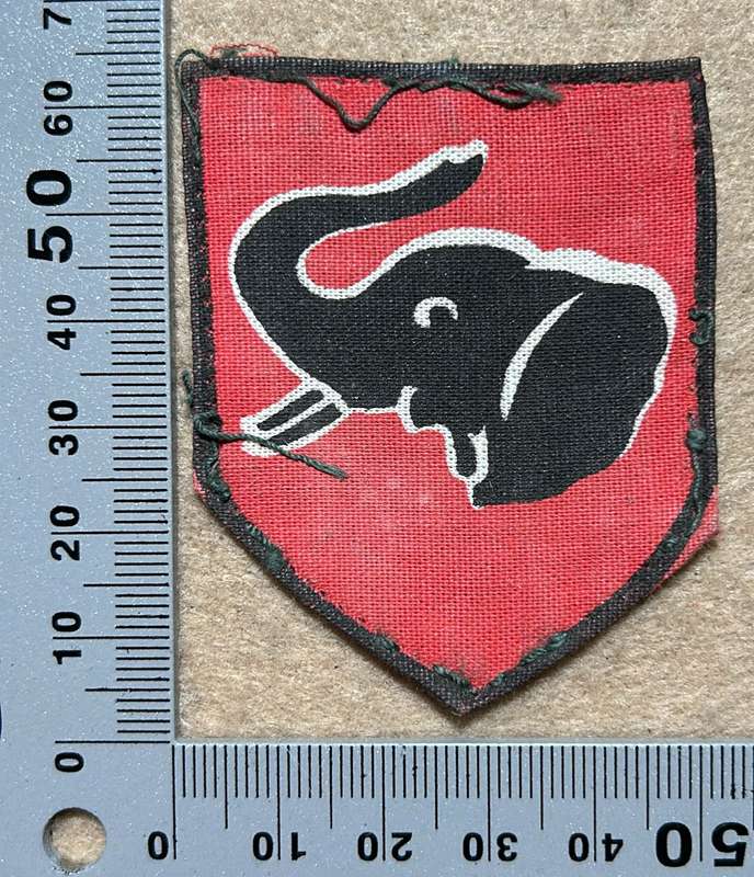 RHODESIA ARMY - 1 BRIGADE FLASH SCREEN PRINTED