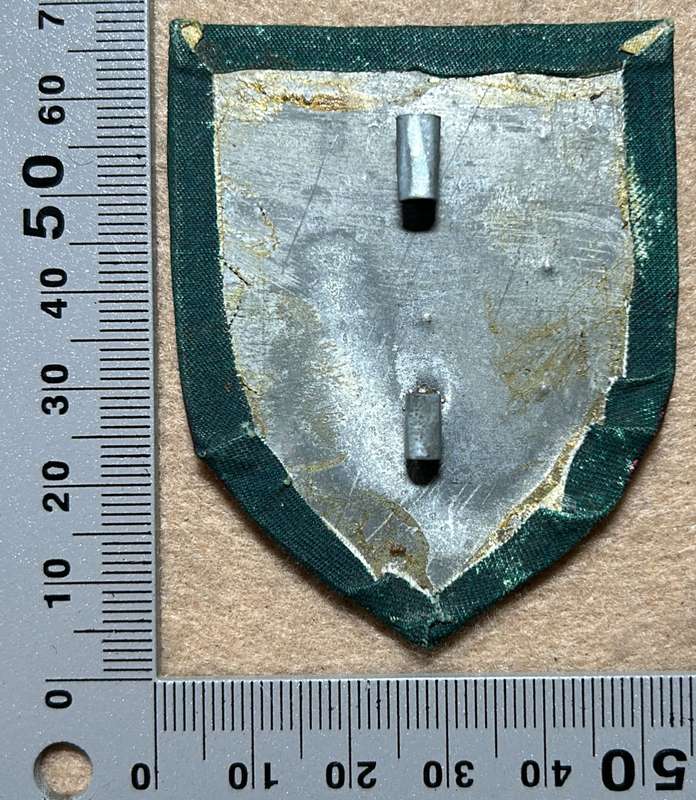 RHODESIA ARMY - ARMY FLASH MOUNTED