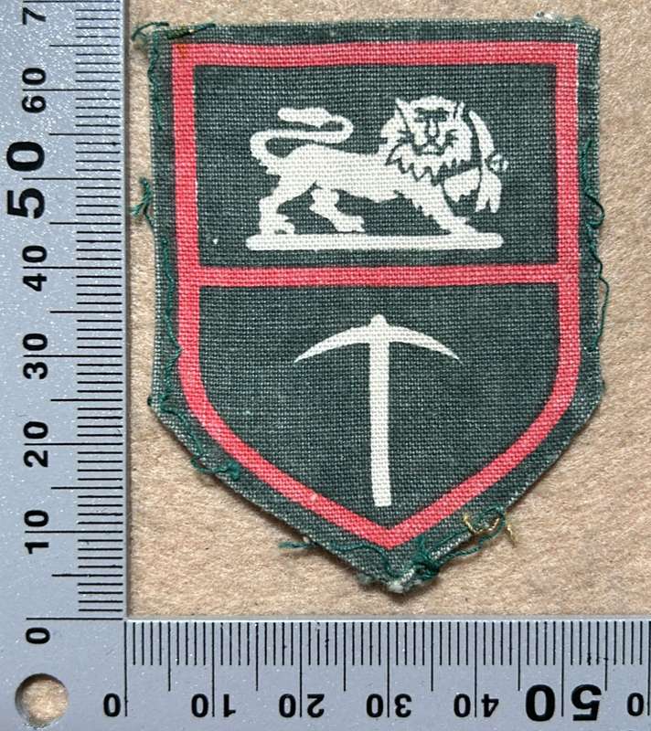 RHODESIA ARMY - PROFICIENCY BADGES - ARMY SCREEN PRINTED FLASHES