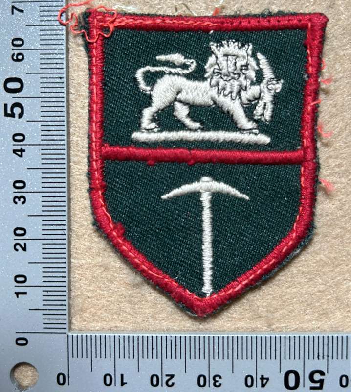 RHODESIA ARMY - ARMY FLASHES COTTON