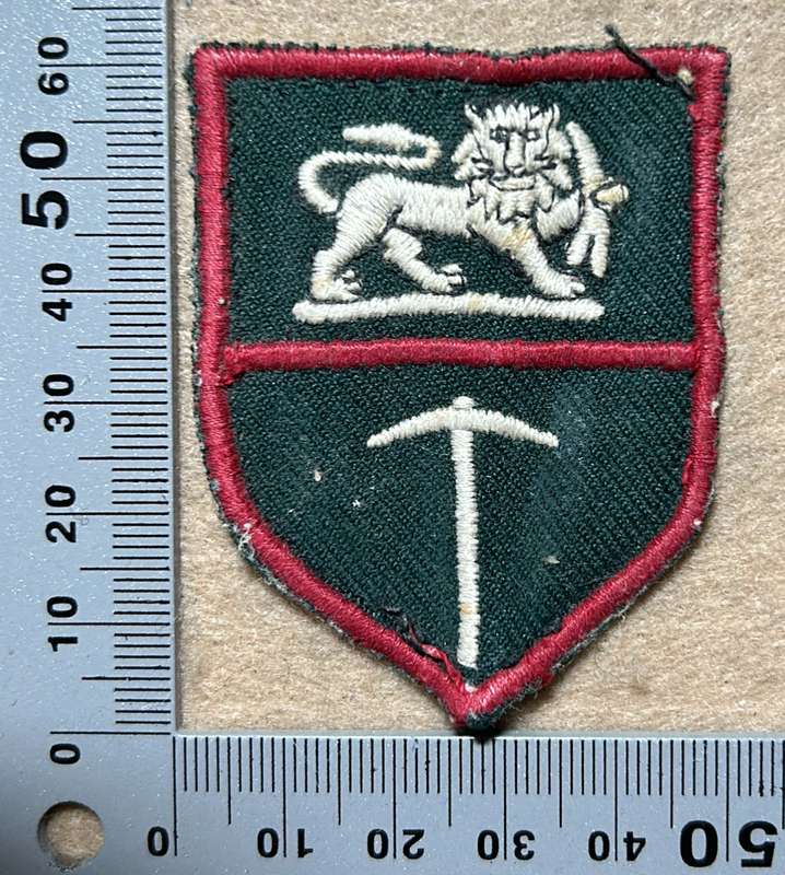 RHODESIA ARMY - ARMY FLASHES COTTON