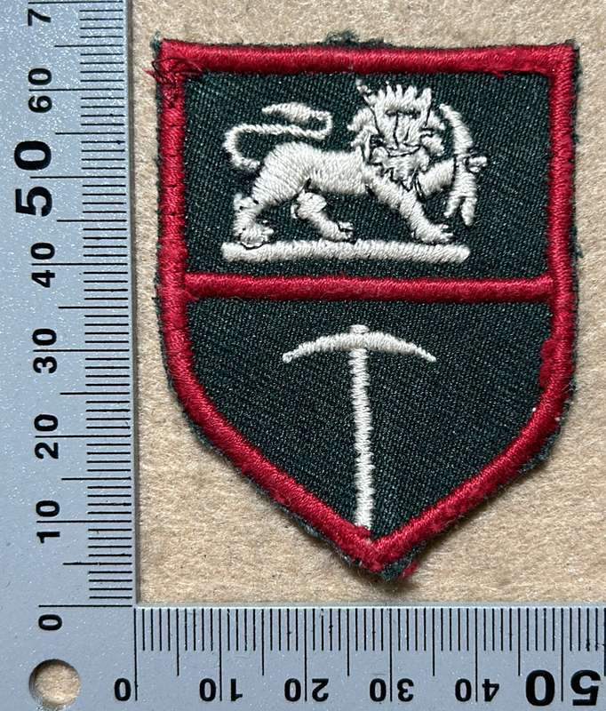 RHODESIA ARMY - ARMY FLASHES COTTON