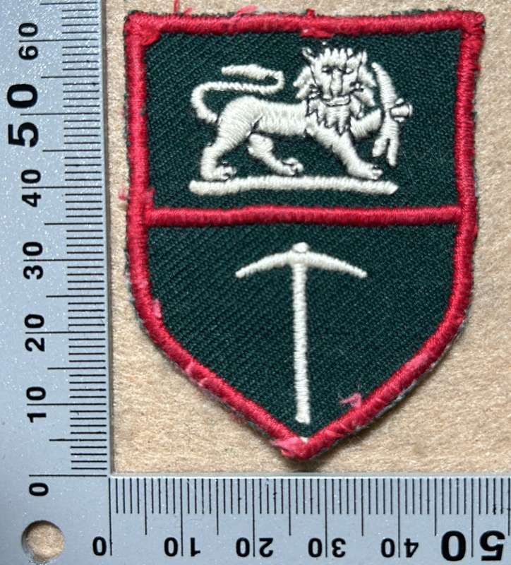 RHODESIA ARMY - ARMY FLASHES COTTON