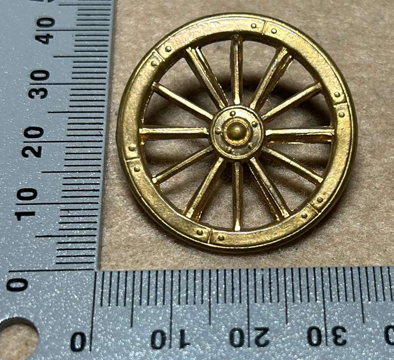 RHODESIA ARMY - TRADE BADGE DRIVER BRASS