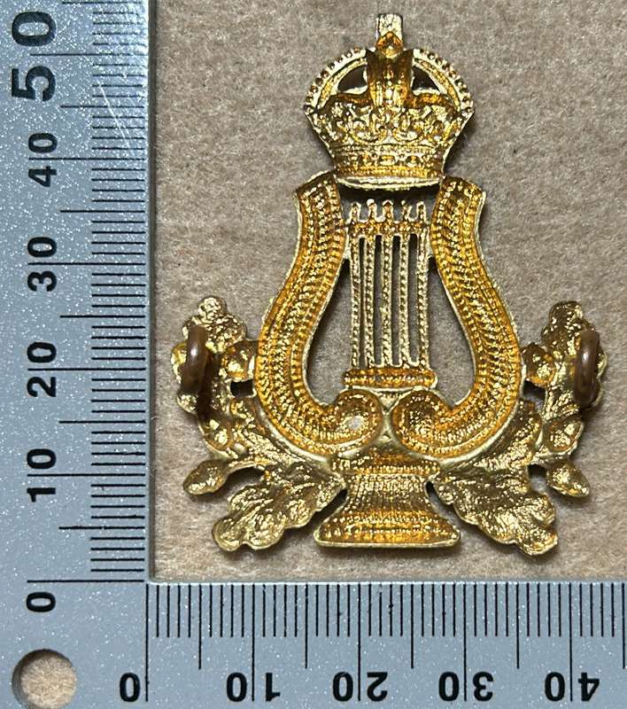 RHODESIA ARMY - 1 BRASS HARP KC
