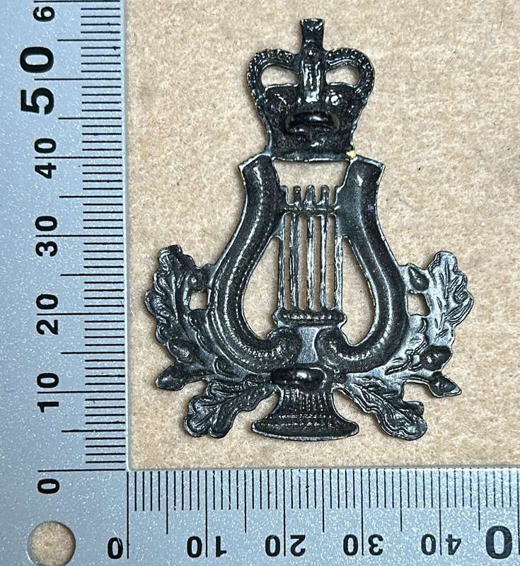 RHODESIA ARMY - 1 BLACKENED HARP QC