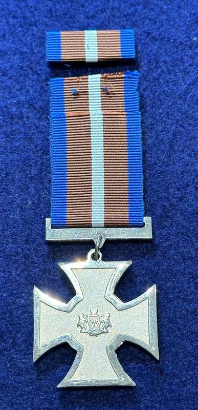 SA Military Decorations & Medals - Venda Gallantry Cross Silver (GCS) - Full Size Medal