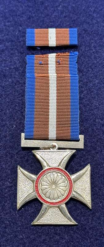 SA Military Decorations & Medals - Venda Gallantry Cross Silver (GCS) - Full Size Medal