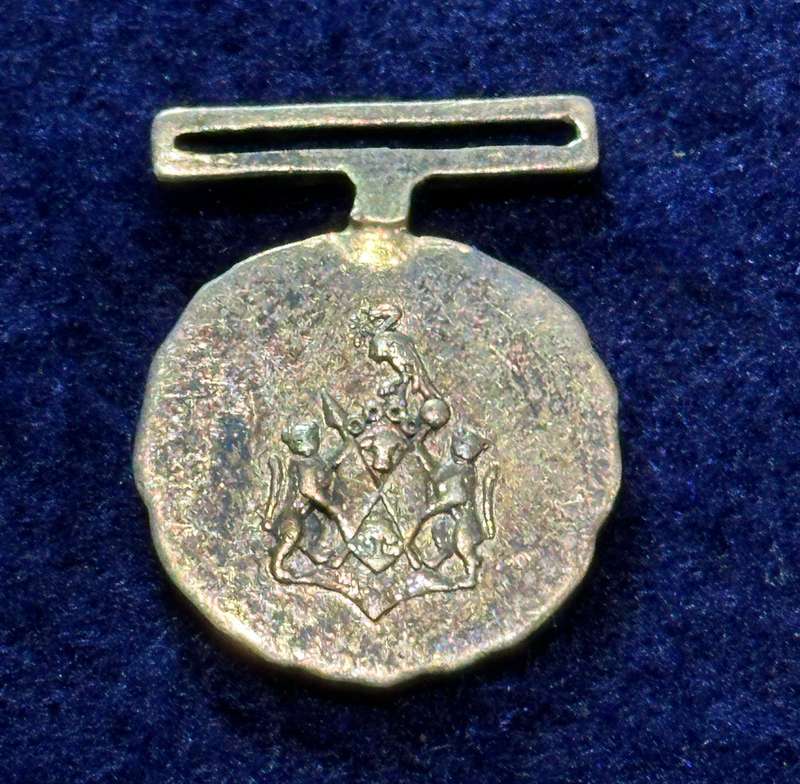 SA Military Decorations & Medals - Sandile Decoration (SD), Miniature Medal - No Ribbon