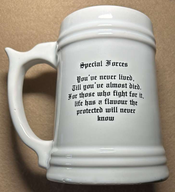 SA ARMY MUG - 4 RECCE REGIMENT - 4.1 COMMANDO - TEAM VIKING - 1988