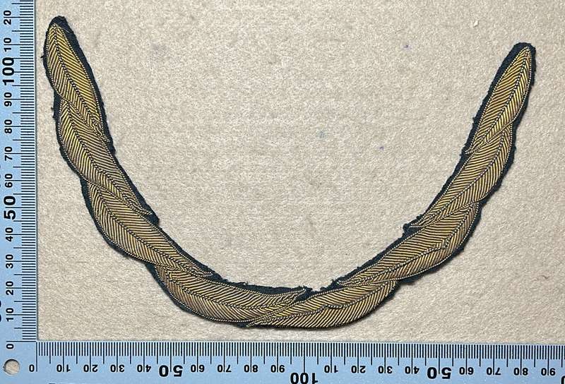 RHODESIA Mess-Dress Ranks - SINGLE GOLD BRAID OFFICER PEAK CAP