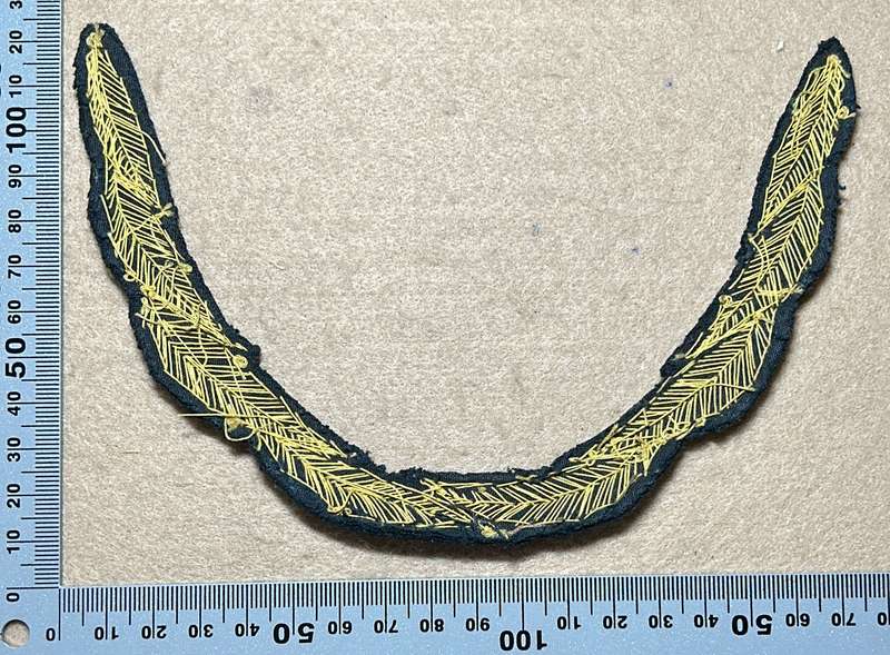 RHODESIA Mess-Dress Ranks - SINGLE GOLD BRAID OFFICER PEAK CAP