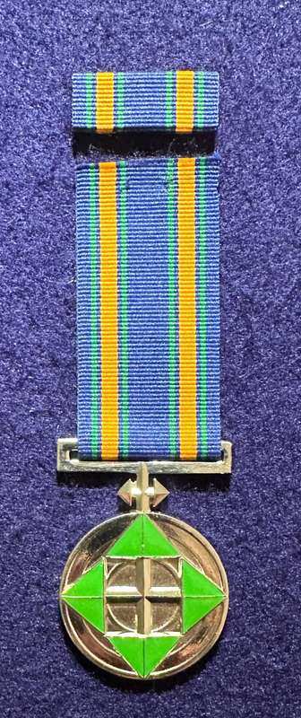 SA Military Decorations & Medals - Bop Marumo Medal Class 2 (Silver), Numbered 42, Fullsize