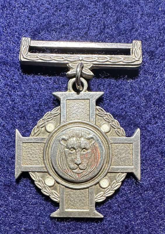 SA Military Decorations & Medals - Ciskeian Cross for Valour (CCV) - Full Size - SILVER - No Ribbon