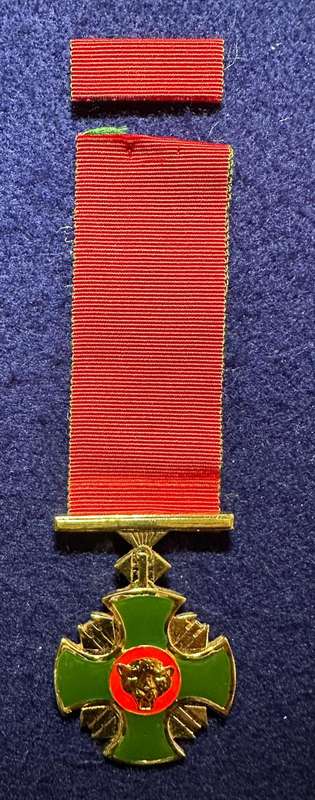 SA Military Decorations & Medals - Bophuthatswana Distinguished Gallantry Cross - Full Size