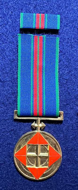 SA Military Decorations & Medals - Bophuthatswana Marumo Medal Class 1 (Gold) - Numbered 27 - Full S