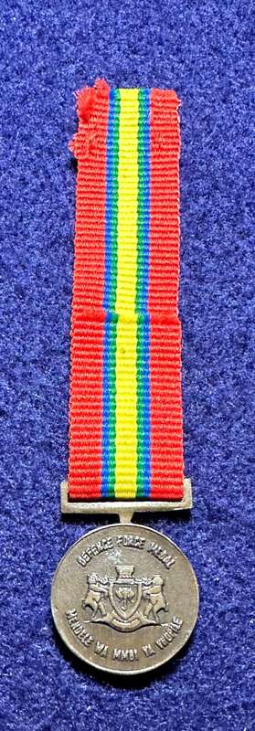 SA Military Decorations & Medals - Venda Defence Force General Service Medal - Miniature
