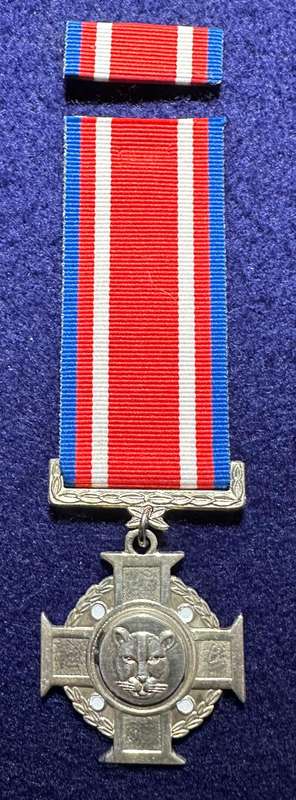SA Military Decorations & Medals - Ciskein Cross for Gallantry - Full Size - SILVER