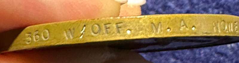 SA Military Decorations & Medals - Transkei 20 Years Service Medal - FS, No 56, Named WO Nqweniso