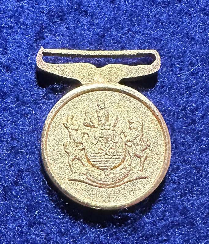 SA Military Decorations & Medals - Kwandebele Police Long Service Medal (30 yrs) - Miniature Medal