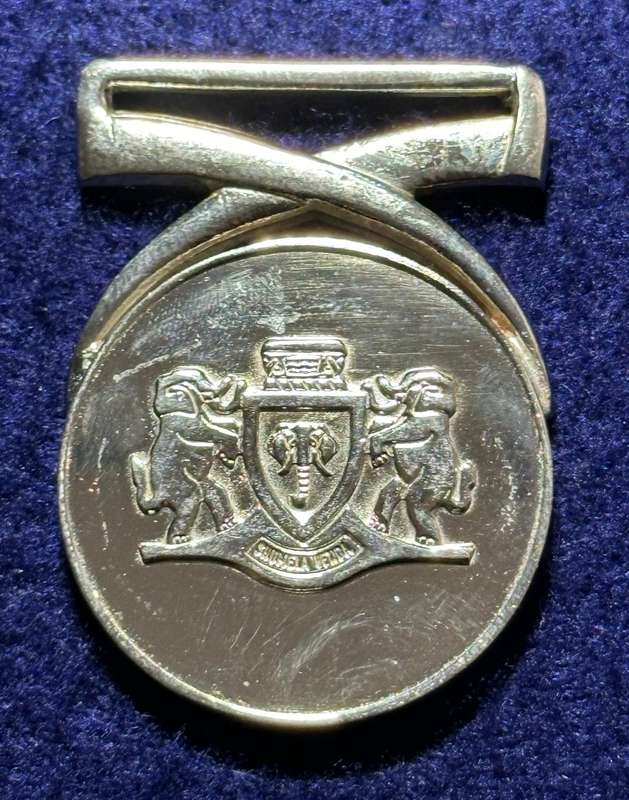 SA Military Decorations & Medals - Venda Medal for 20yrs Faithfull Service - Full Size - No Ribbon